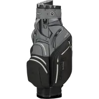 Big Max Drilite Silencio 3 - Stille Golftas - Cartbag - Waterafstotend - 14 dividers - Zwart Grijs