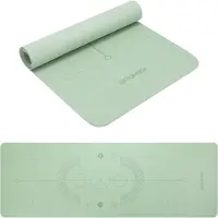Spokey MANDALA Yogamat - Groen - 183 x 61 x 0,4 cm