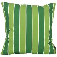 NOVÉE Sierkussen sunset stripe green outdoor | 45x45 cm | katoen/polyester
