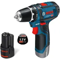 Bosch accuboormachine GSR 12V-15 / 1x 3,0 Ah accu
