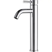 Sanetti Rocco - Wastafelkraan - Opbouw Hoog Rond Chroom 1 Greeps