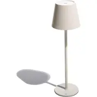 Muitomas TAFELLAMPWH, Wit, Aluminium, IJzer, Polycarbonaat (PC), Universeel, Industriële stijl, Geschikt voor jongens/meisjes, 1 lamp