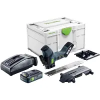 Festool ISC 240 EB-Basic accu-isolatiezaag 18 V 240 mm + 1x accu 4.0 Ah + snellader + Systainer