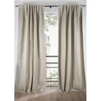 Bonprix Verduisterend gordijn met grove structuur, ook in extra lang (1 stuk) H/B: 245/130 cm