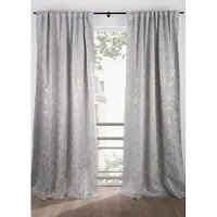 Bonprix Jacquard fleece gordijn met glans (1 stuk) maat H/B: 225/140 cm