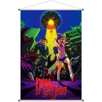 Sakami Merchandise Dandadan Wallscroll Okarun & Momo 60 x 90 cm Poster & Wallscrolls