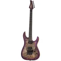 Schecter C-6 Pro Fr Aurora Burst