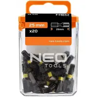 Neo Tools Slagbits TX25 x 25 mm, 20 stuks, 1/4" HEX