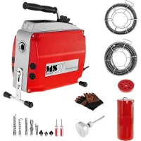 MSW Pijpreinigingsmachine - 570 W - 400 t/min - Ø 20 - 150 mm