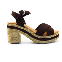 Vamos Veraz Espadrilles | Maat 39 Dames Bruin