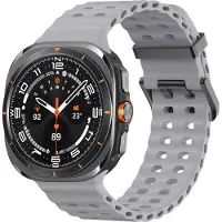 IMoshion Ocean Siliconenband voor de Samsung Galaxy Watch Ultra 2 (2026) / Ultra (2024/2025) - Brown Gray