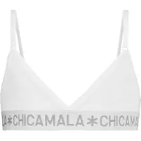 Muchachomalo Meisjes 1-pack triangle top effen