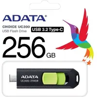 ADATA USB-stick - - UC300 - 256 Go - USB 3.2 Gen 1 - Type-C - Wit