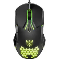 Onikuma gamingmuis CW902, zwart, met RGB-verlichting