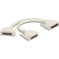 DeLOCK Adapter Y-Cable Splitter D-Sub HD 44 pin male to 2 x D-Sub HD 44 pin female with screws 30 cm