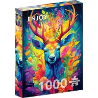 Enjoy Puzzle Crowned Stag Puzzel (1000 stukjes)