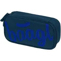 Baagl School etui Logo Blue 1-rits