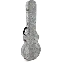 Gear4Music Deluxe Fitted Electric Guitar Case by Silver