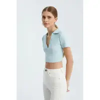 Hiccups for Kids V-hals Polo Crop Top
