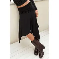 Hiccups for Kids Gelaagde Normale Taille Asymmetrische Flexibele Midi Rok