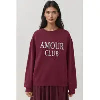 Hiccups for Kids Bedrukt Crew Neck Relaxed Fit Verhoogd Sweatshirt