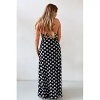 Hiccups for Kids Audrey Polka V-Hals Maxi Jurk