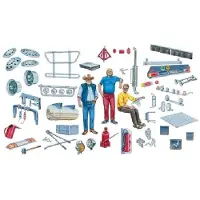 Wittmax Modelbouwpakket Militaire voertuigen - 0720 Truck accessories Plastic - 1:24 - Modelbouw