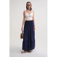 MixRay Hoge Taille Maxi Rok