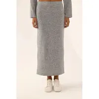 Hiccups for Kids Lage Taille Gebreide Bodycon Maxi Rok