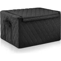 Reisenthel Storagebox L Opbergbox - 58L - Rhombus Black Zwart
