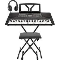 Gear4Music K3 61-Note Keyboard by Stand Pack