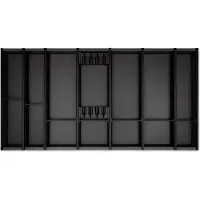 Ninka Cuisio Bestekbak 1000 mm Translucent-anthraciet voor Legrabox 473 mm