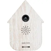 Karlsson Modern Cuckoo Koekoeksklok | Ø12cm | White wash