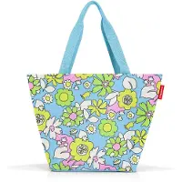 Reisenthel shopper m bloemist lagune