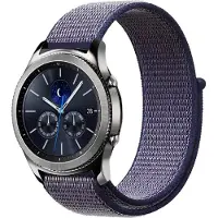 IMoshion Nylon bandje voor de Samsung Galaxy Watch 3 (45 mm) / Watch (46 mm) / Gear S3 Frontier / Gear S3 Classic (22 mm) - Paars