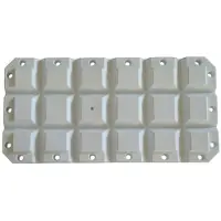 Majoni Dock Fender Transparant 600 x 300 x 80 mm