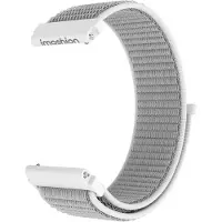 IMoshion Nylon bandje - Universeel 22 mm aansluiting - Grijs