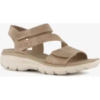 SKECHERS Easy Going - All Day Chic sandalen taupe maat 39