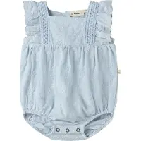 Name it Baby Rompers Nbfjiva Sl Loose Body Lil - Lichtblauw - Maat 68