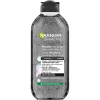 Garnier 1+1 Gratis: Skinactive Micellair Reinigingswater Jelly-water Alles-in-1 Met Charcoal 400 Ml