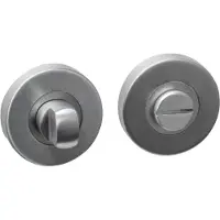 Intersteel wc-sluiting basic verdekt ø53x10mm met stift 6-8 mm rvs