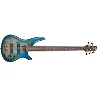 Ibanez SR6605 Prestige 5 String Ghost Fleet Blue Burst