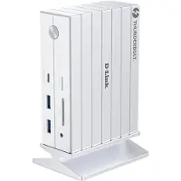 D-Link Thunderbolt 4 dockingstation Ondersteunt 8K@30 Hz (1x) / 4K@30Hz (2x), USB-C Power Delivery
