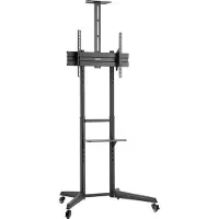 Speaka Professional TV-wagen 94,0 cm (37) - 177,8 cm (70) Vloerstandaard, Kantelbaar, In hoogte verstelbaar