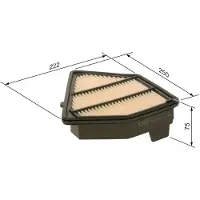 Bosch F 026 400 583 Luchtfilter