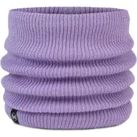 Buff - Kid's Knitted & Fleece Neckwarmer Lany - Halsdoek One Size, purper