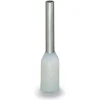 Wago 216-201 Adereindhulzen 0.5 mm² Deels geïsoleerd Wit 1000 stuk(s)