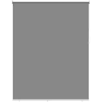vidaXL Buitenrolgordijn UV-bescherming Lichtgrijs 205 x 140 cm (B x H)