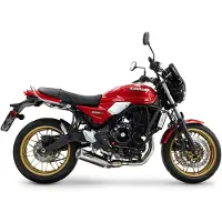 Gpr Exclusive M3 Inox Kawasaki Z 650 Rs 24-25 Niet Gehomologeerd Volledig Uitlaatsysteem