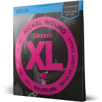 D'addario And Co EXL170-5SL NICKEL WOUND SUPER LONG SCALE LIGHT 5C 45-130